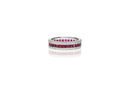 Ruby and Diamond Eternity Ring