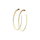 Stylish Diamond Hoops