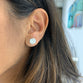 Lab Grown Diamond Solitaire Earrings
