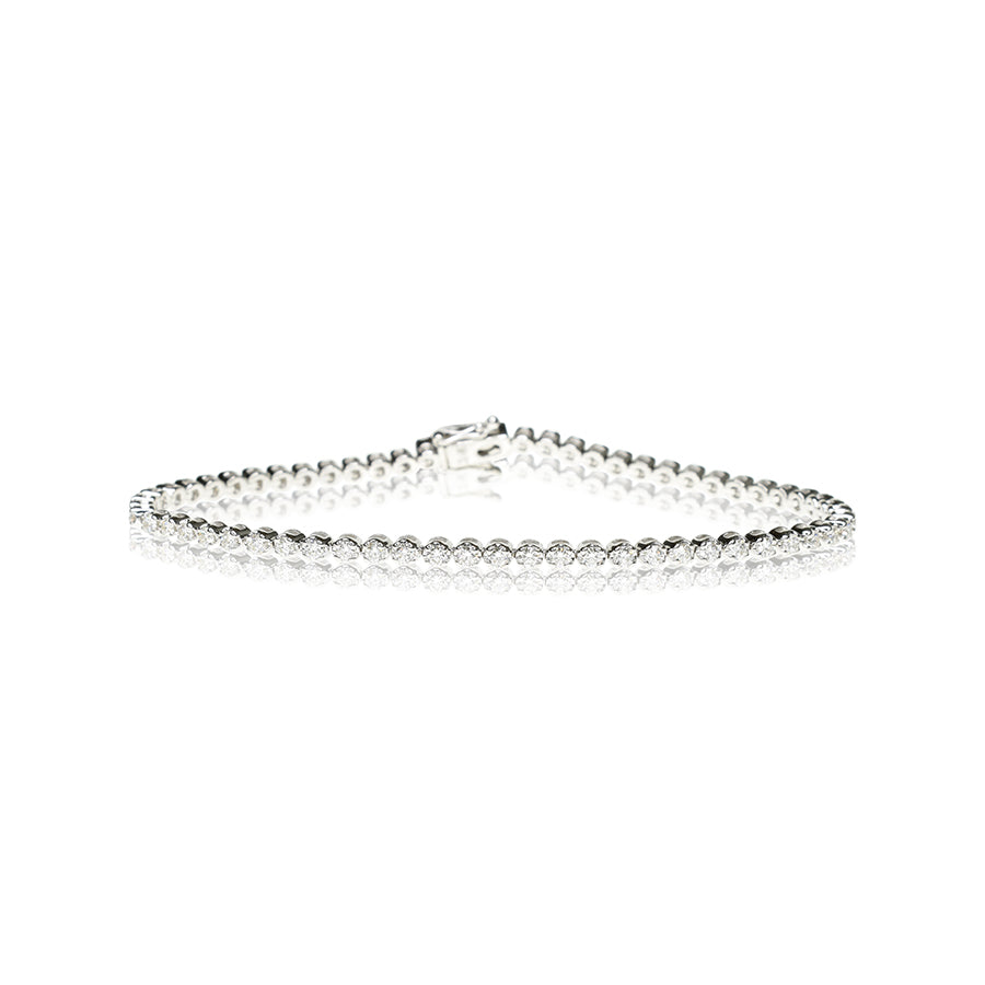 Embrace Tennis Bracelet with 1.8mm Diamonds