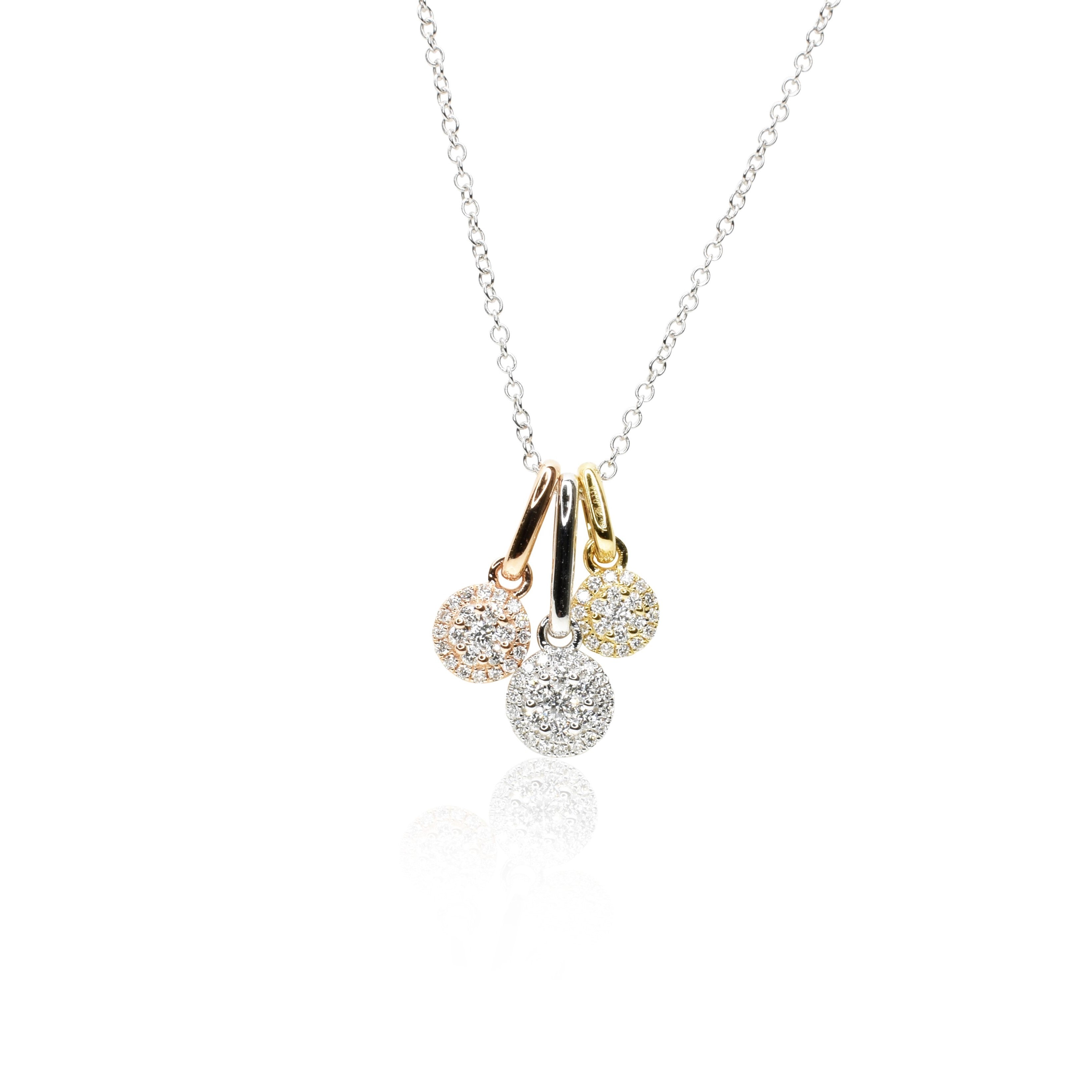 Tri-Colour Pendant