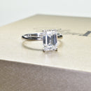 Emerald Cut Diamond Ring