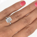 Classic Emerald Cut Diamond Ring