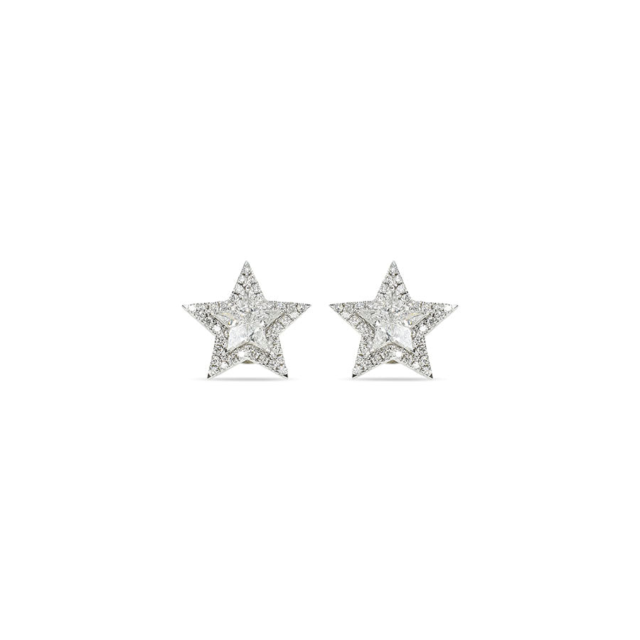 Star Illusion Earrings (Small)