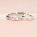 Wedding Band with Diamond