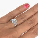Round Diamond with Double Band