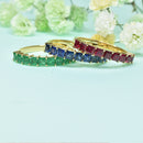 Sapphire Eternity Band