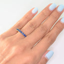 Sapphire Eternity Band