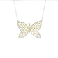Butterfly Necklace with Fancy Yellow Diamonds