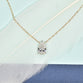 1.3ct Pear Shaped Lab Grown Diamond Necklace