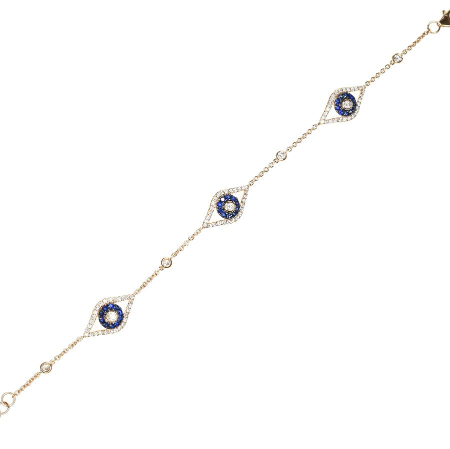 Dressy Evil Eye Bracelet