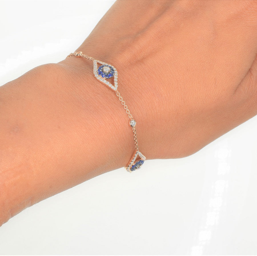 Dressy Evil Eye Bracelet