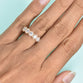 Hexagon Eternity Ring