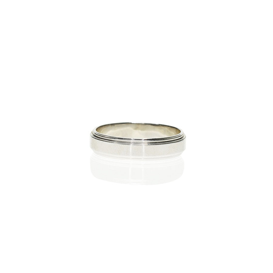 Trendy Wedding Band 5mm Wide