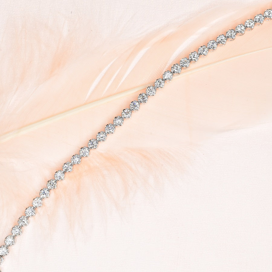 Embrace Bracelet with 2.8mm Diamonds