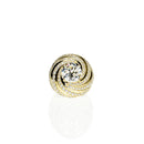 Bubble Gold and Diamond Cocktail Ring
