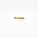 Graduated Gold Beaded Ring
